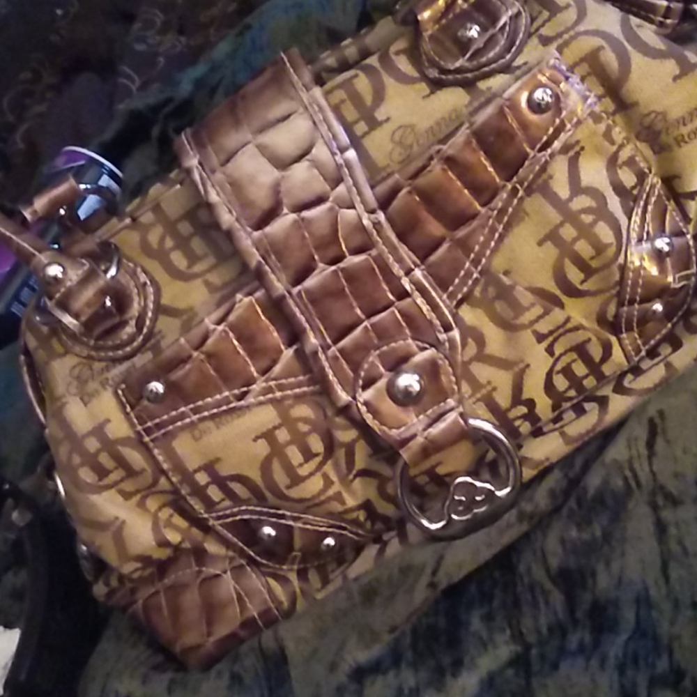 Genna De Rossi fabric/vegan satchel